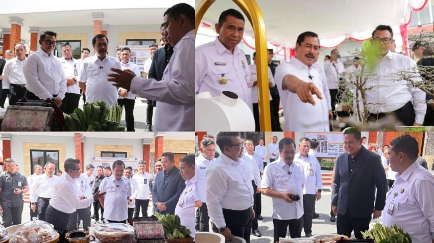 Menteri IMIPAS RI Terpukau Karya Warga Binaan Lapas Narkotika Bangli, Dorong Pemasaran Nasional