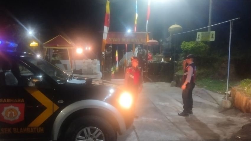 Polsek Blahbatuh Intensifkan Patroli KRYD di Obyek Wisata, Imbau Masyarakat Tak Toleransi Premanisme