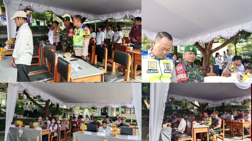 Bhabinkamtibmas Hadiri Pelepasan Siswa Kelas IX SMPN 4 Kintamani, Wujud Dukungan terhadap Pendidikan Generasi Muda
