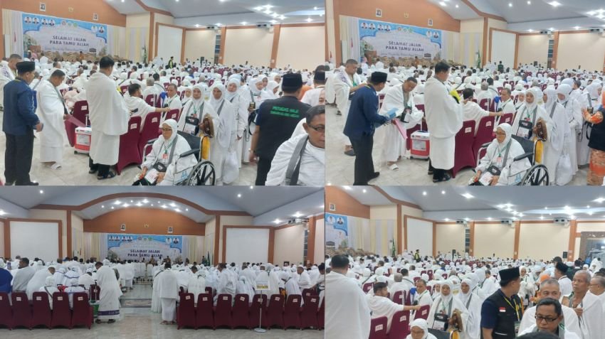174 Jamaah Calon Haji Asal Tapanuli Selatan Resmi Diberangkatkan, Wabup Jafar Ritonga Pimpin Pelepasan