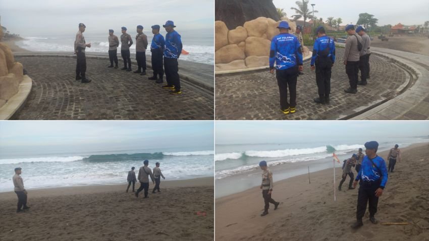 Hari Kelima Pencarian WNA Hilang di Pantai Batubelig, Satpolairud Polres Badung Terus Lakukan Penyisiran
