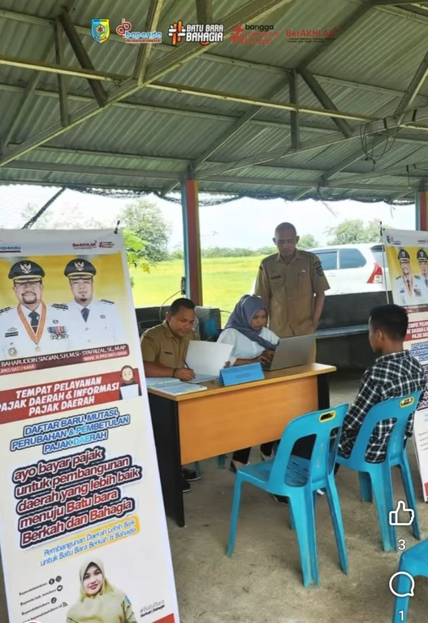 Dekatkan Pelayanan, Bapenda Batu Bara Gelar Program “Berlayar” di Laut Tador: Warga Antusias Urus Pajak dan Administrasi