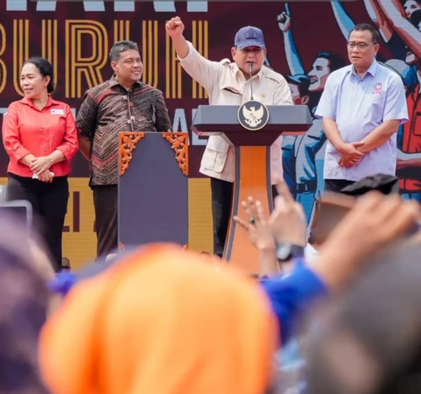 Ketua KASBI Kritik Klaim Prabowo Sebagai Presiden Buruh: “Itu Harus Dibuktikan, Jangan Gimmick”