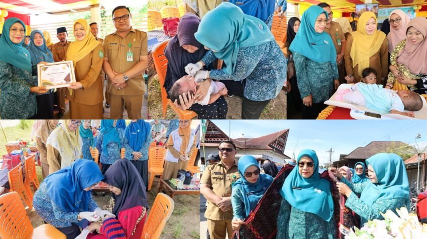 Ketua TP PKK Madina Minta Dinkes Tingkatkan Capaian Imunisasi yang Masih Rendah