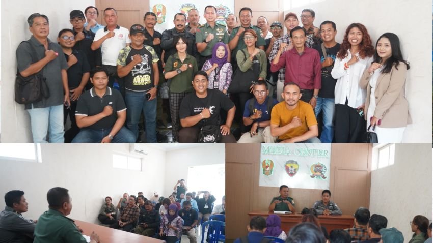 Korem 163/Wira Satya Gelar Simakrama Bersama Awak Media, Perkuat Sinergi dan Silaturahmi