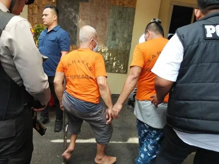 Kakek Disabilitas Residivis Narkoba Kembali Ditangkap Polres Tanjungbalai, 98 Gram S4bu Disita