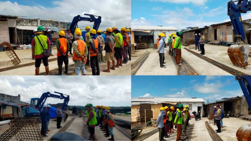 Polsek Kuta Selatan Jaring 20 Pendatang Non Permanen di Proyek Villa Kampial Hill