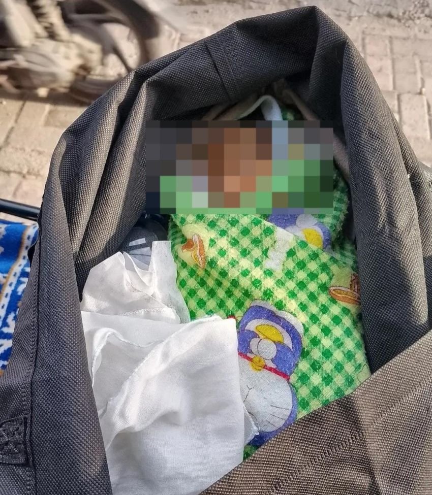 Bayi M3ninggal Ditemukan dalam Tas Orderan Ojol, Gegerkan Warga Medan Timur