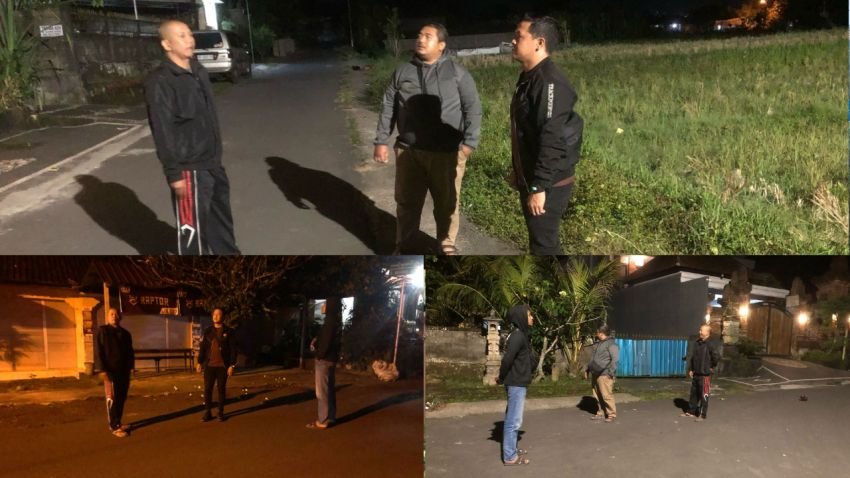 Cegah Gangguan Kamtibmas, Unit Reskrim Polsek Bangli Intensifkan Pengawasan Malam Hari