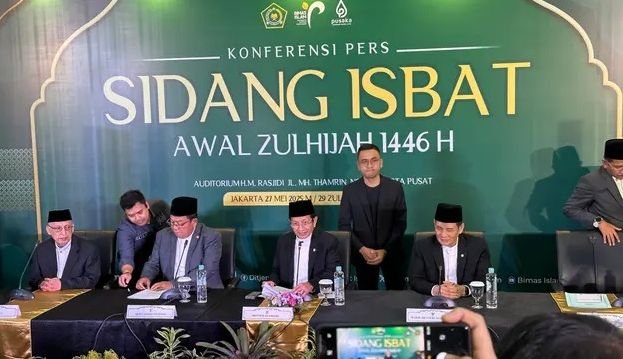 Sidang Isbat Kementerian Agama: Iduladha 1446 H Jatuh pada Jumat, 6 Juni 2025