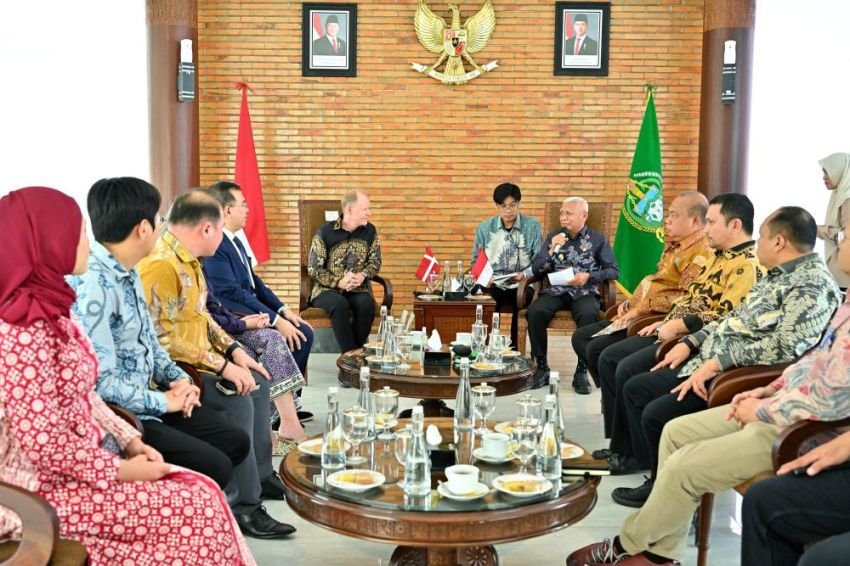 Dubes Denmark Kunjungi Sumut, Bahas Peluang Investasi di Sektor Peternakan dan Perikanan