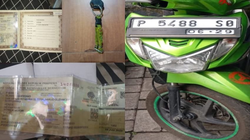 Mahasiswa Asal Banyuwangi Dibekuk Polisi Usai Curi Motor di Denpasar Timur