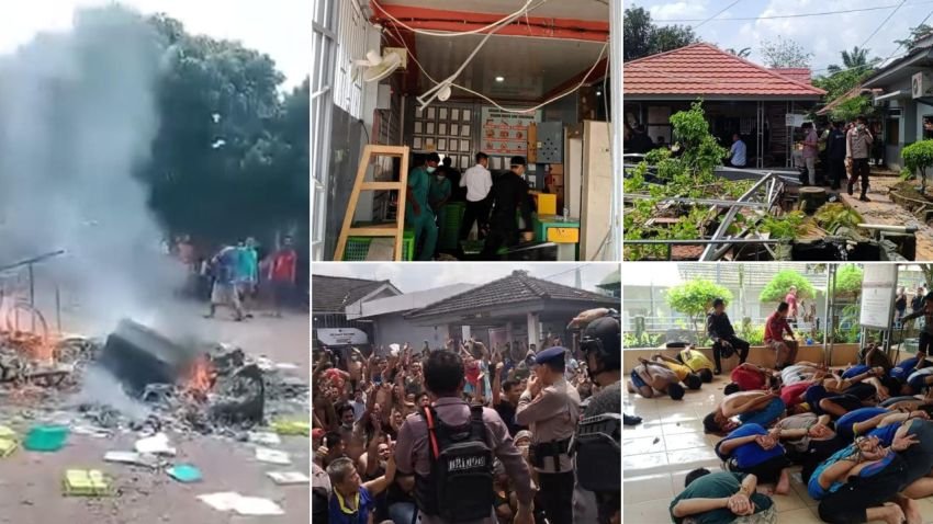 Kerusuhan Pecah di Lapas Narkotika Muara Beliti, Narapidana Kuasai Seluruh Ruangan