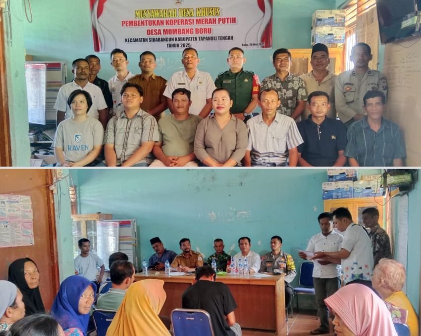 Dukung Pengembangan Koperasi Merah Putih di Desa Mombang Boru, Warga Berikan Sumbangan Sukarela hingga Ratusan Juta Rupiah