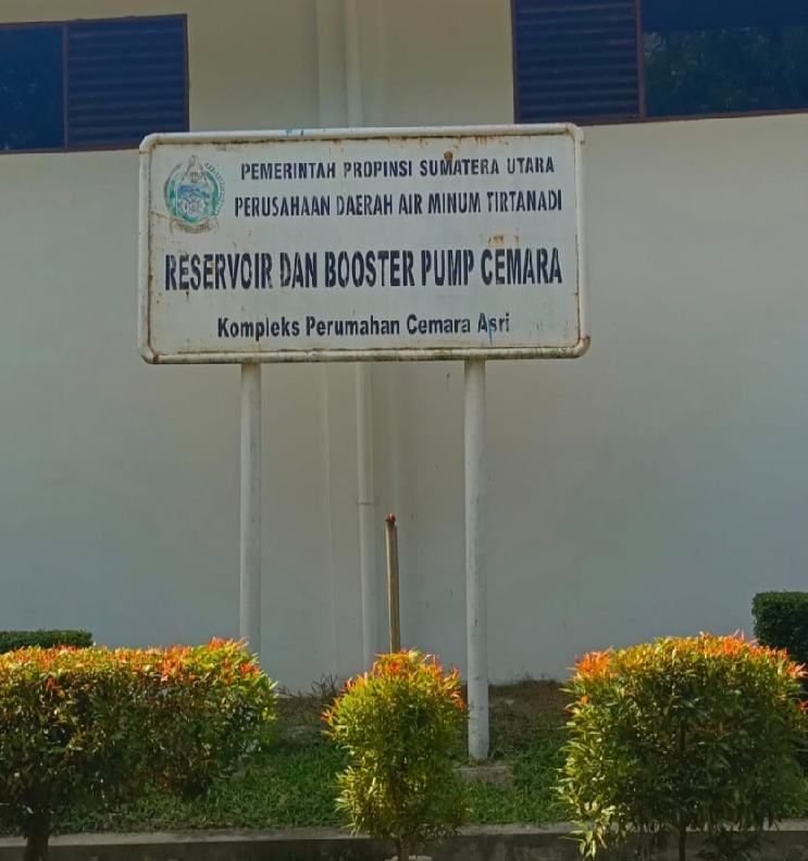 Jaga Kualitas Air, Perumda Tirtanadi Lakukan Pencucian Reservoir Booster Pump Cemara
