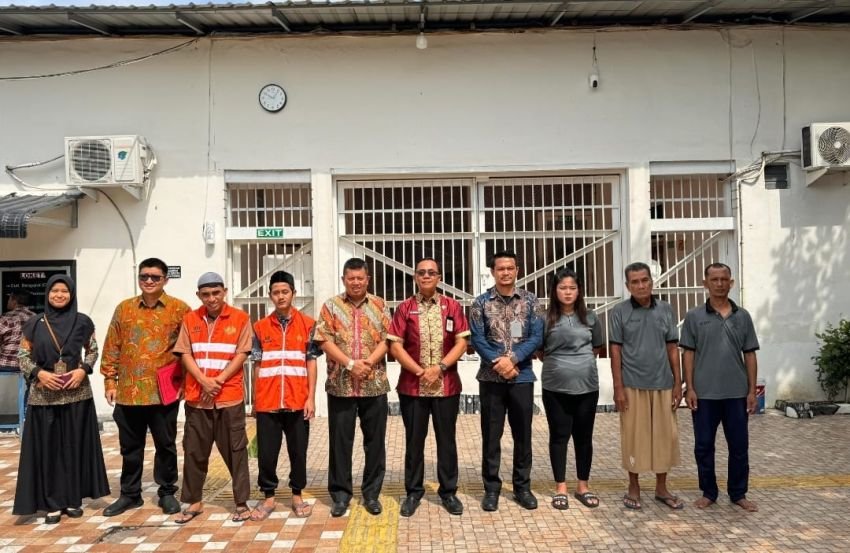 Lapas Labuhan Ruku Terima Kunjungan Pengadilan Negeri Kisaran, Kalapas : Bahas Pembinaan dan Sinergitas