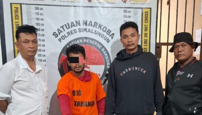 Polsek Raya Polres Simalungun Tangkap Pengedar Sabu di Perladangan Nagori Raya Usang