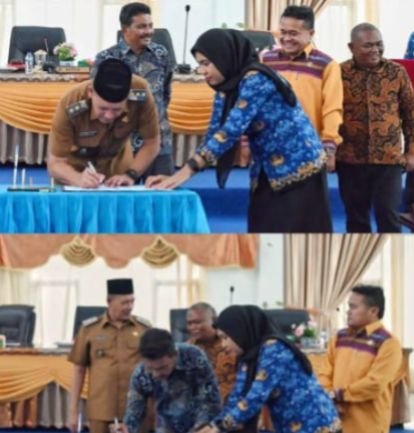 Pemkab Tapanuli Tengah Terima Rekomendasi DPRD atas LKPJ Bupati Tahun 2024