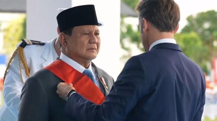 Presiden Prabowo Terima Penghargaan Tertinggi dari Prancis di Akmil Magelang, Apa Itu?