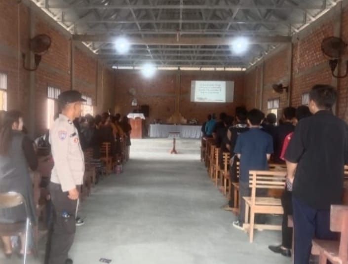 Polres Muaro Jambi Amankan Ibadah Kenaikan Isa Almasih di Sejumlah Gereja