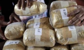 TNI AL Gagalkan Penyelundupan 1,95 Ton Narkoba di Selat Durian, Lima WNA Diamankan