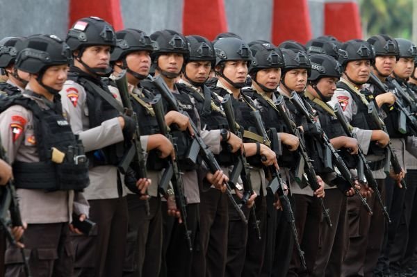 5.888 Personel Dikerahkan Amankan Puncak HUT Bhayangkara ke-79 di Monas