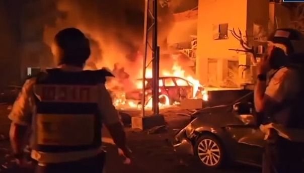 Israel Kewalahan Hadapi S3r4ngan Rud4l Iran, Bangunan dan Bunker Hancur!