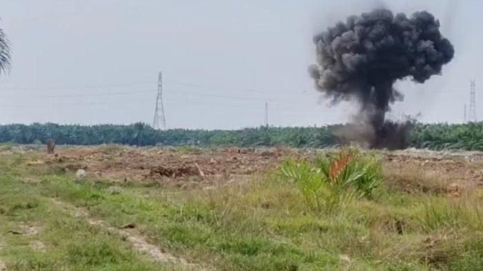 Gegana Meledakkan 20 Bom Mortir di Perkebunan Langkat , Warga: “Suaranya Menggelegar sampai ke Desa!”