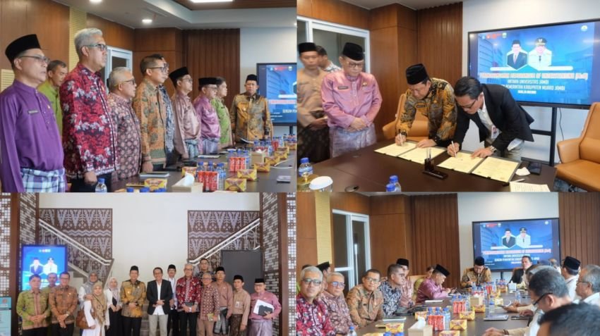 Pemkab Muaro Jambi dan Universitas Jambi Teken MoU, Perkuat Kolaborasi di Bidang Pendidikan dan Inovasi Daerah