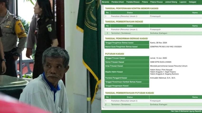 MA Tolak Kasasi Jaksa, Sorbatua Siallagan Resmi Bebas: Kemenangan Masyarakat Adat