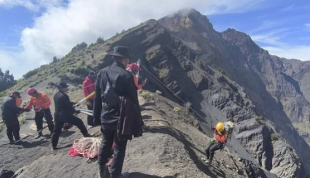 Pendaki Asal Brasil Jatuh 600 Meter di Gunung Rinjani, Tim SAR Temukan dalam Kondisi Tak Bernyawa