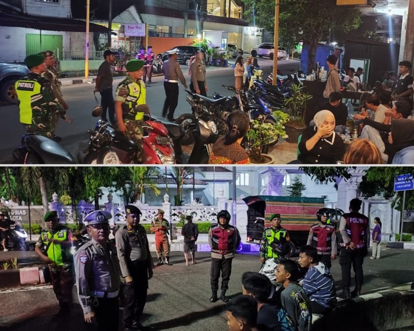 Patroli Gabungan Polres Sibolga Ajak Warga Aktif Laporkan Aksi Premanisme