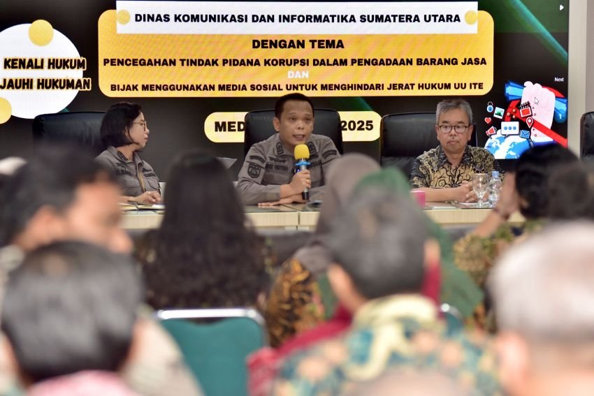 Kolaborasi Kejati dan Kominfo Sumut Tekankan Integritas ASN di Dunia Siber