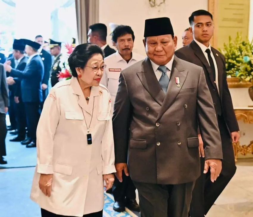 Pertemuan Prabowo dan Megawati di Harlah Pancasila, PDIP: Terhubung Secara Batiniah dan Nasionalis