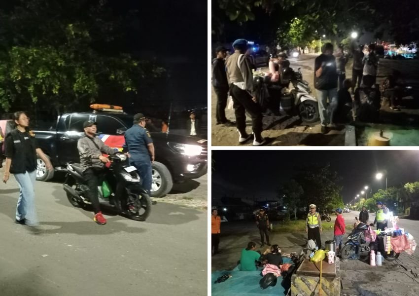 Polsek Benoa Gelar Patroli Gabungan Antisipasi Gangguan Kamtibmas Jelang Hari Bhayangkara ke-79