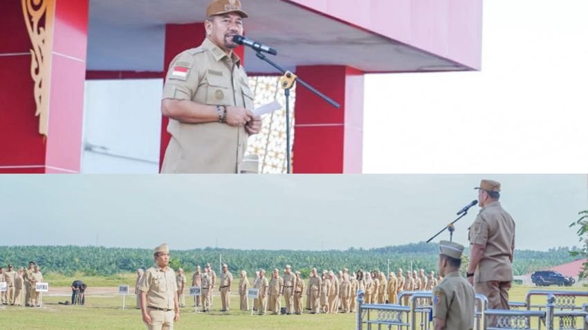 Pimpin Apel Gabungan Bupati Batu Bara Tegaskan ASN Bekerja Secara Profesional dan Akuntabel