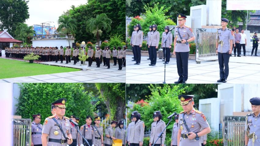Polda Jambi Gelar Ziarah ke TMP Satria Bhakti dalam Rangka Hari Bhayangkara ke-79