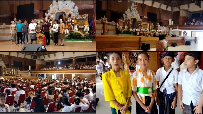 Budaya Bali Dikenalkan Sejak Dini, SD No.3 Benoa Gelar Karya P5 Meriah dan Edukatif