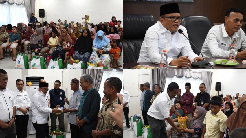 Padangsidimpuan Salurkan 59 Paket Bantuan Sosial, Komitmen Atasi Kemiskinan Ekstrem