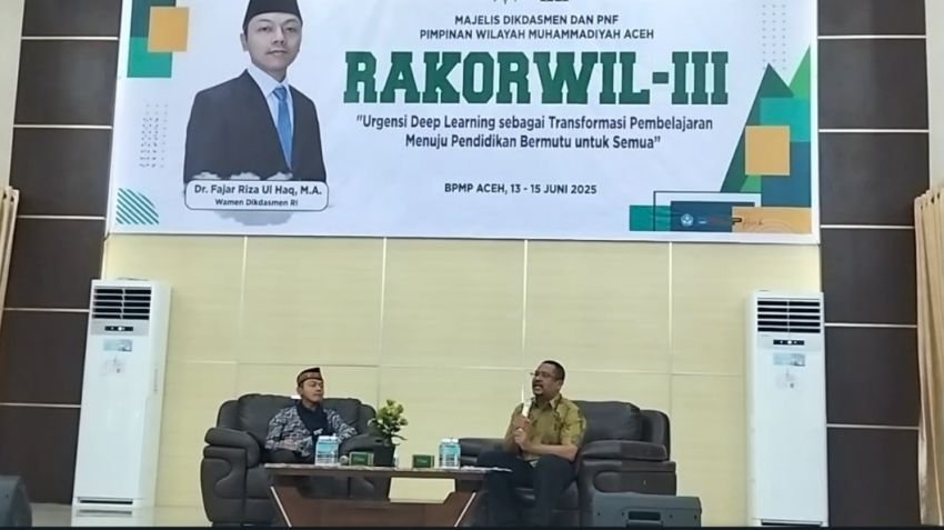 Wamen Dikdasmen RI Tegaskan Urgensi Deep Learning dalam Pendidikan Muhammadiyah Aceh