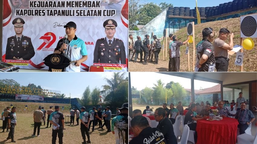 Kapolres Tapsel Cup 2025: Kejuaraan Menembak Meriahkan Hari Bhayangkara ke-79
