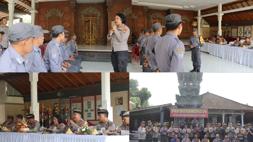 Banjar Delod Pempatan Wakili Jembrana dalam Lomba Satkamling Tingkat Polda Bali 2025