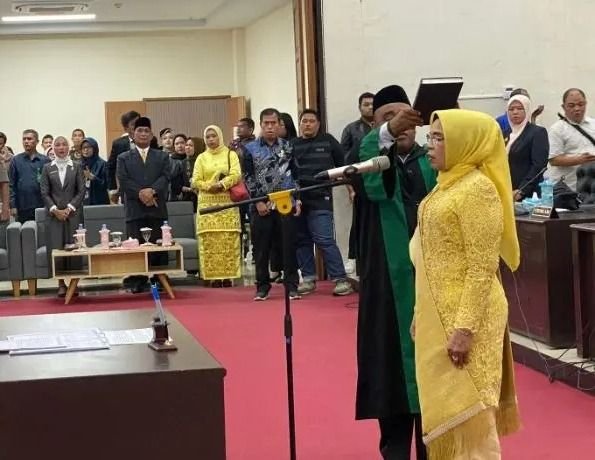Gusuartini Surbakti Cetak Sejarah sebagai Ketua DPRD Binjai Pertama dari Kalangan Perempuan