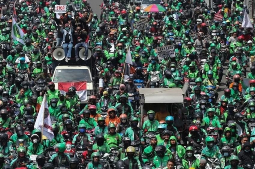 Ojol Ancam Kepung Istana 21 Juli, 50 Ribu Massa dan Aksi Off Bid Nasional Siap Diluncurkan