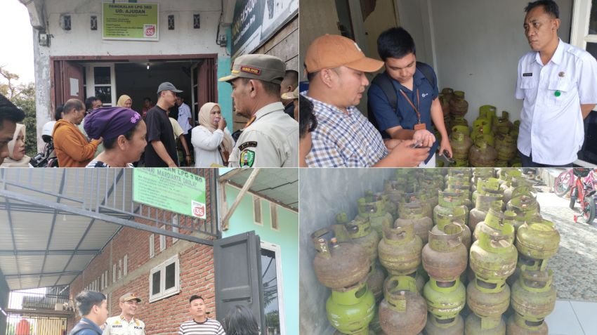 Satpol PP Padangsidimpuan Sidak LPG Subsidi, Dua Pangkalan Ditegur Pertamina: Gas 3 Kg Dijual Rp25 Ribu