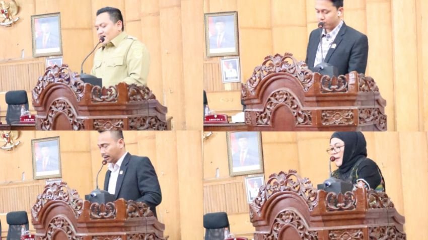 Fraksi DPRD Batu Bara Sampaikan Pandangan Umum atas Nota Ranperda RPJMD 2025–2029