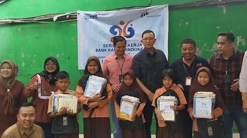 Dorong Semangat Belajar! BRI RO Medan Salurkan Bantuan Perlengkapan Sekolah untuk Murid SDN 066650 Medan