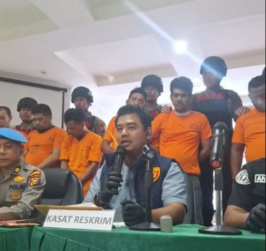 Polresta Pekanbaru Tetapkan 5 Preman sebagai Tersangka Pendudukan Lahan Warga