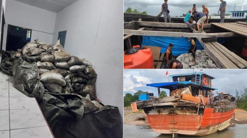 TNI AL Gagalkan Penyelundupan Timah 45,7 Ton di Pangkal Balam, Negara Berpotensi Rugi Rp8 Miliar
