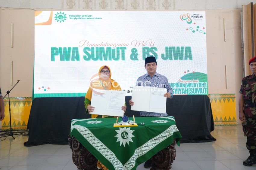 Tingkatkan Kualitas Layanan Kesehatan Jiwa, RS Jiwa Prof dr M Ildrem dan PWA Sumut Tandatangani MoU
